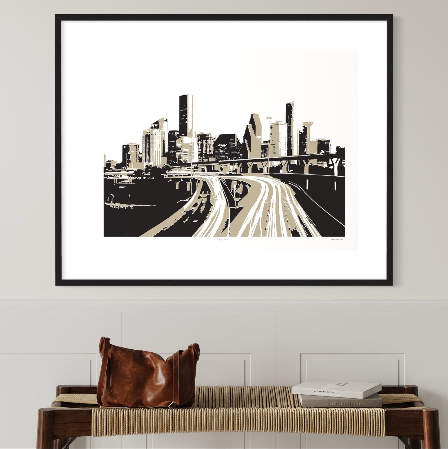 Houston - Black Skyline 2025