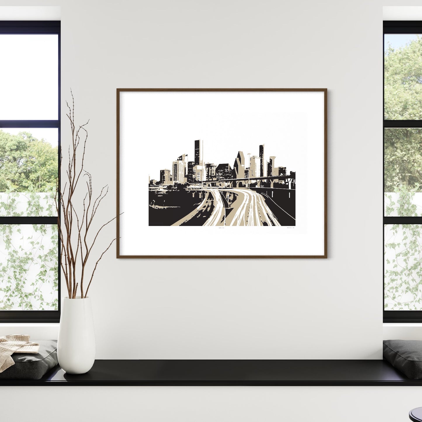 Houston - Black Skyline 2025